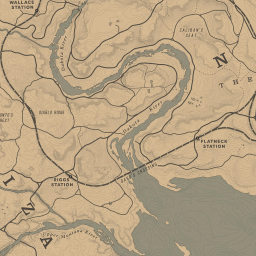 El mapa interactivo de Red Dead Redemption 2